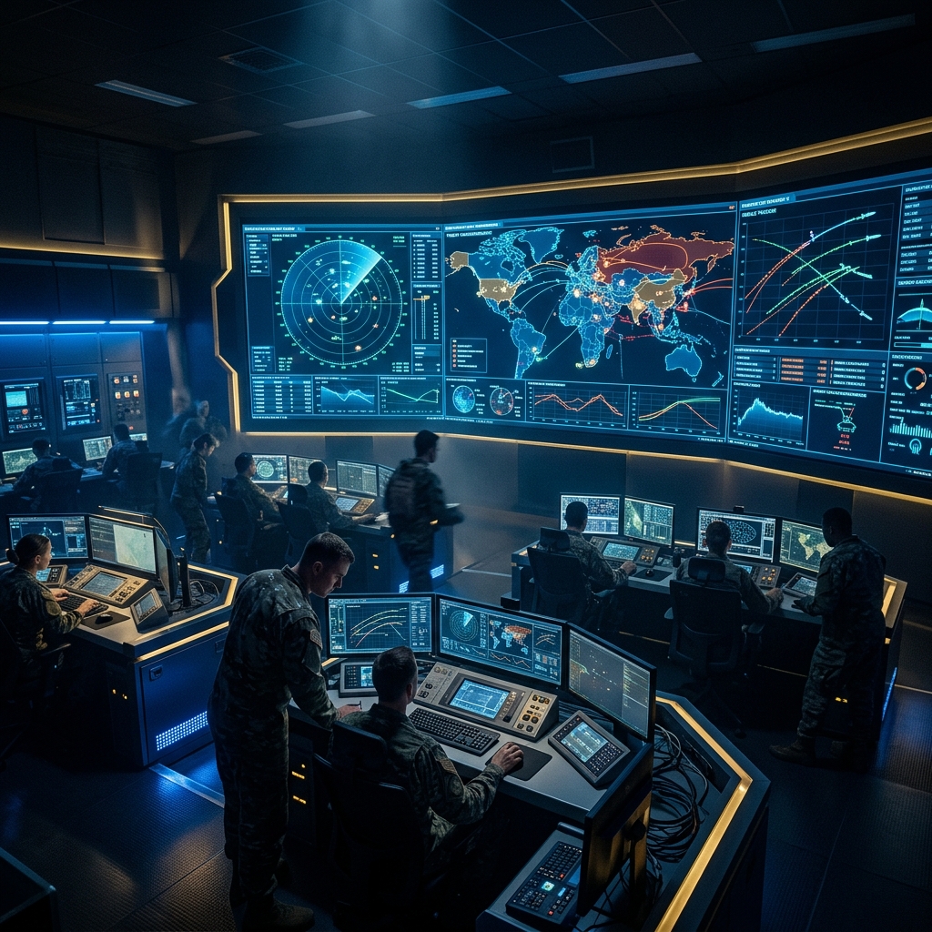 Defence command and control center